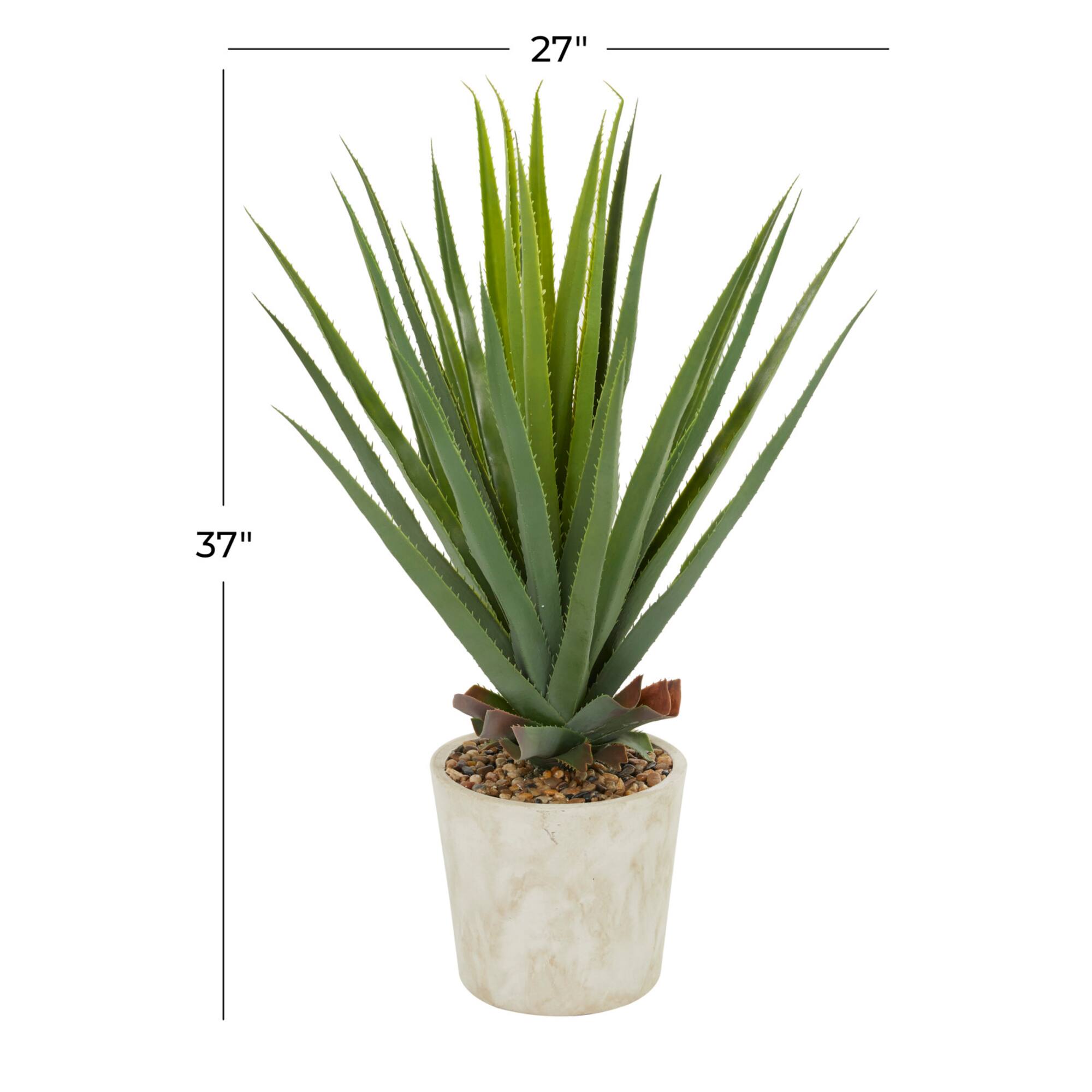 3ft. Potted Contemporary Aloe Artificial Foliage